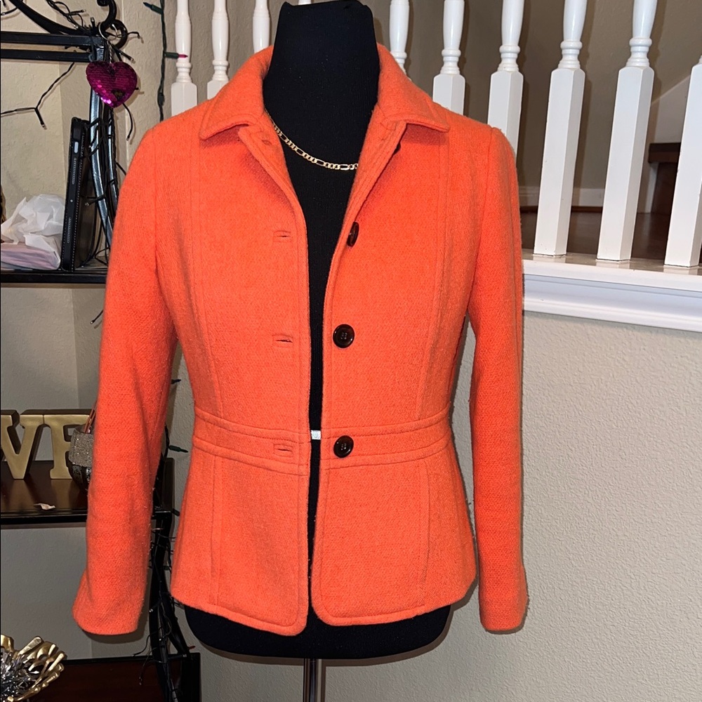 Talbots  Orange Women's Blazer
